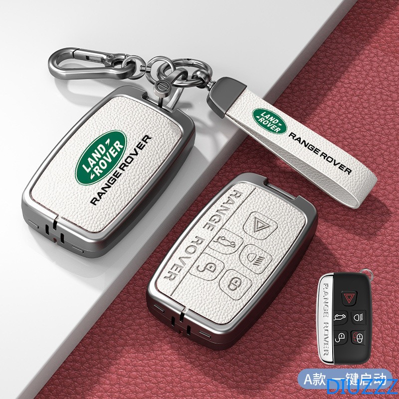 รถ Key Case ผู้ถือพวงกุญแจสําหรับ Land Rover Range Rover Sport Evoque Velar Discovery 5 กีฬากุญแจรถอุปกรณ์เสริมเกราะป้องกัน