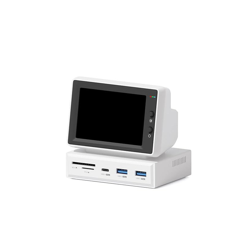 Hagibis IPS Mini Monitor 3.5-inch USB-C Hub Integrated | AIDA64 Compatible / Sub Display / Mini PC-l