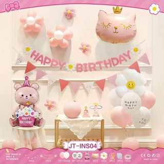 🎉ลูกโป่งวันเกิด🎈ตกแต่งปาร์ตี้ครอบครัว ลูกโป่งตกแต่งฉาก ของขวัญวันเกิดวันหยุดเด็ก