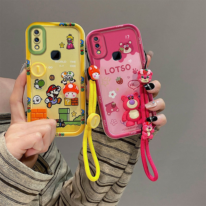 เคส vivo v9 เคส vivo y85 เคสโทรศัพท์ตุ๊กตา 3D bts