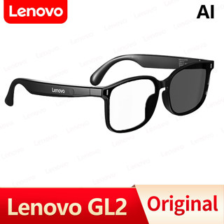 Lenovo GL2 แว่นตาสมาร์ทไร้สาย หูฟังนักแปล AI Real-Time นักแป…