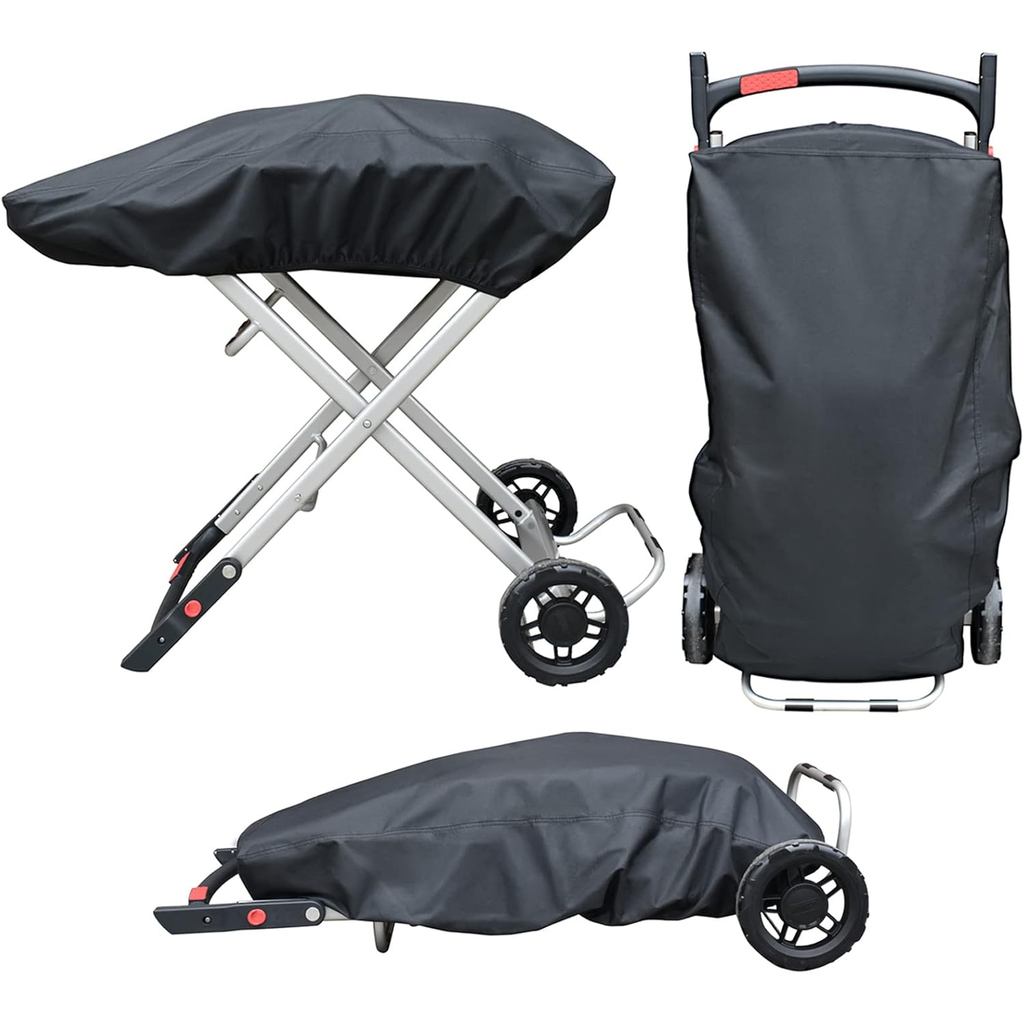 ฝาครอบย่าง TOHONFOO สําหรับ Weber 9010001 เตาย่างแก๊สแบบพกพา Traveler - ผ้า Oxford 600D กันน้ําสําหร