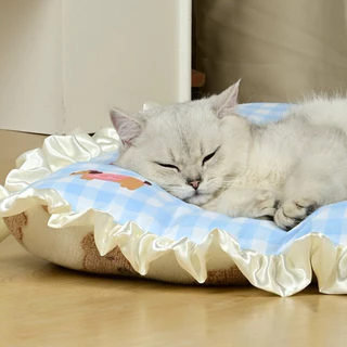 PawPals 2IN1 เบาะนอนสำหรับสัตว์เลี้ยง รังแมว เสื่อสุนัข เสื่อแมว เสื่อสุนัข ทั่วไปทุกฤดูกาล