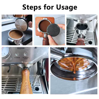 Elec. Smart_Home☕ Espresso Puck Screen / Filter Screen แผ่นกระจายน้ำ ขนาด 51, 58 mm