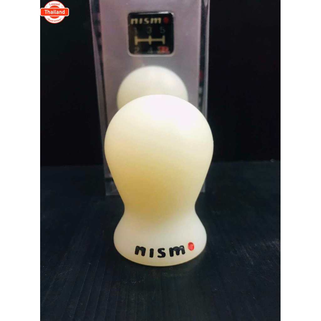 หัวเกียร์ nismo ซุปเปอร์ลีนขาว