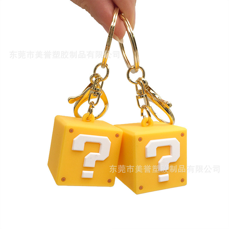 นักเก็ตไก่ Mai Le Chicken Question Mark พวงกุญแจจําลอง Charm