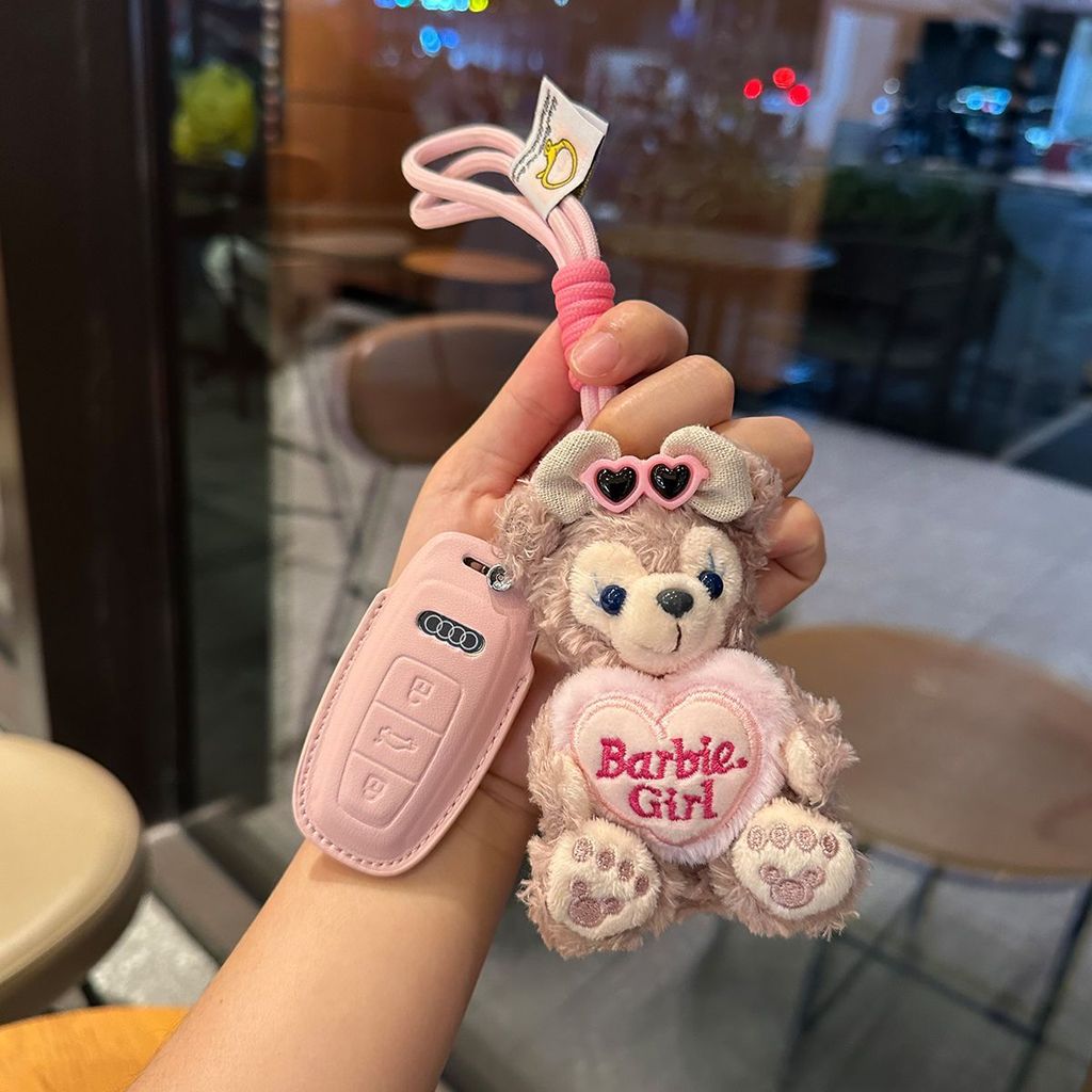 เหมาะสําหรับ Audi a6l ฝาครอบกุญแจ a3/a4l/a5/a7l/a8/q2l/q3/q4/q5l/q7 หัวเข็มขัดระดับไฮเอนด์หญิง Y2511