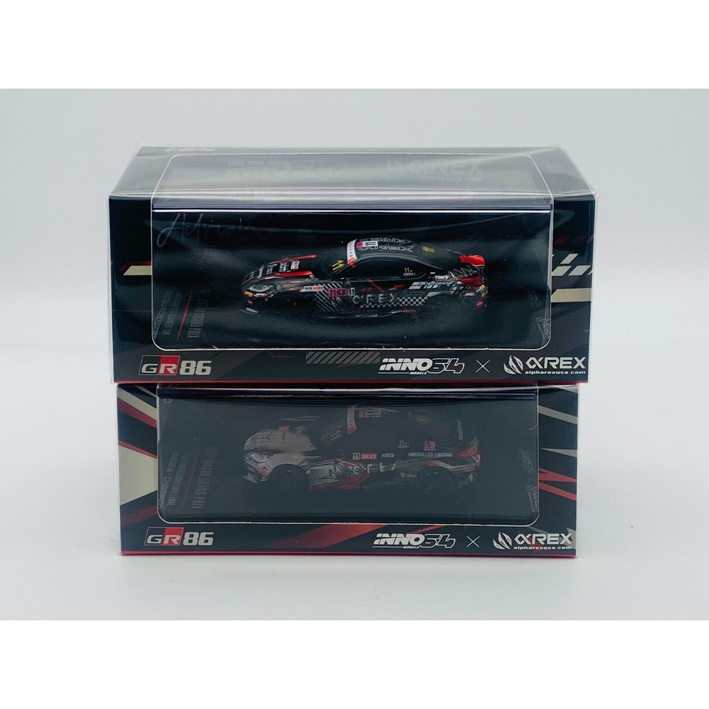 Inno64X alpharex Toyota gr86 Zhongguoxi Chariot Rare Exhibition Limited, ใหม่เอี่ยมยังไม่ได้เปิด, ขา