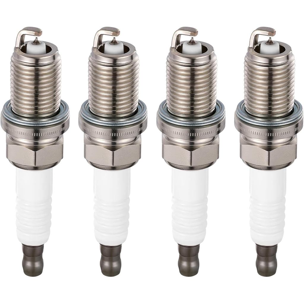 1675 หัวเทียนอิริเดียม 4 แพ็ค - เข้ากันได้กับ Audi A3 A4 A5 A6 Q3 Q5 R8 RS5 TT, ใช้งานร่วมกับ Volksw