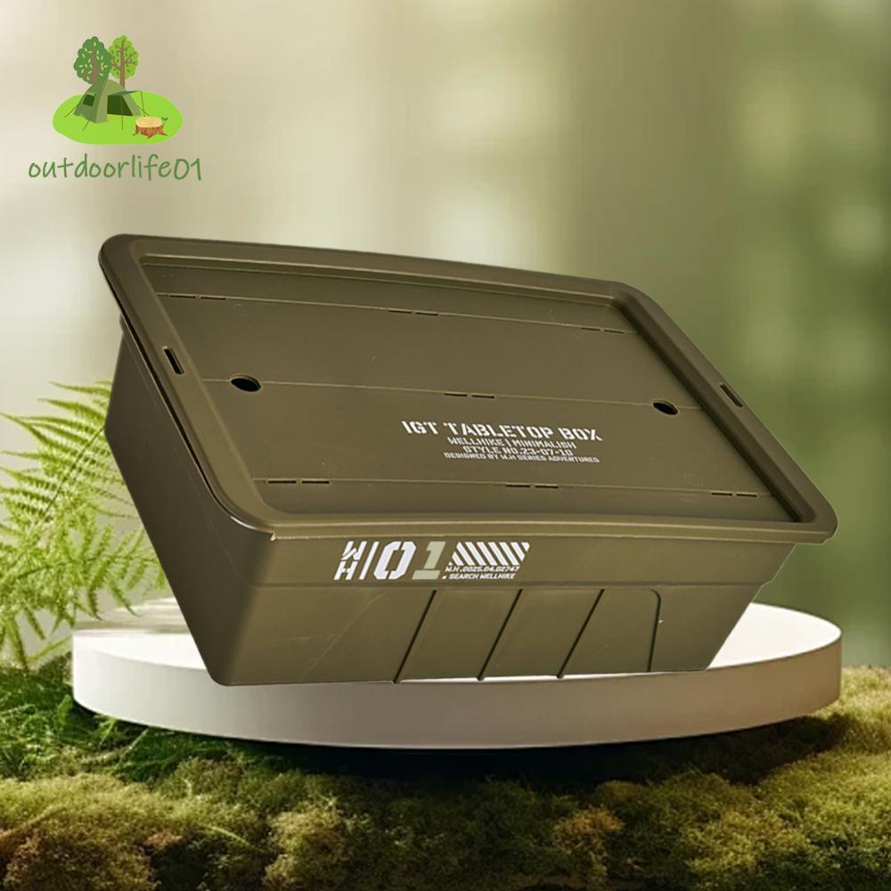 ถาดน้ำชาพกพา จัดเก็บสะดวก ขนาดใหญ่ สําหรับการตั้งแคมป์และการเดินทางกลางแจ้ง - รูปที่ 4