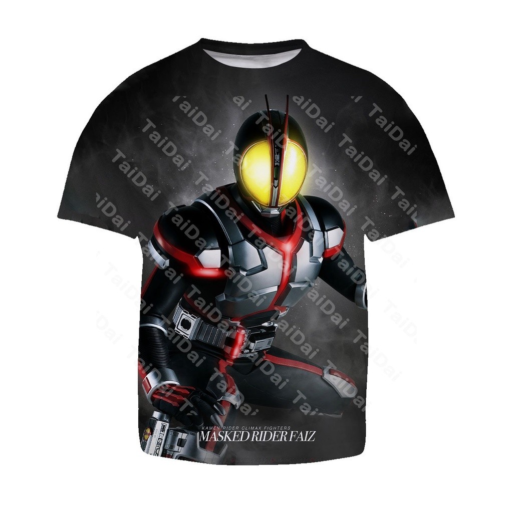 เสื้อยืดแฟชั่นพิมพ์ลาย Kamen Rider Ohma Zi-O BUILD DRIVE AGITO GHOST Youth2023