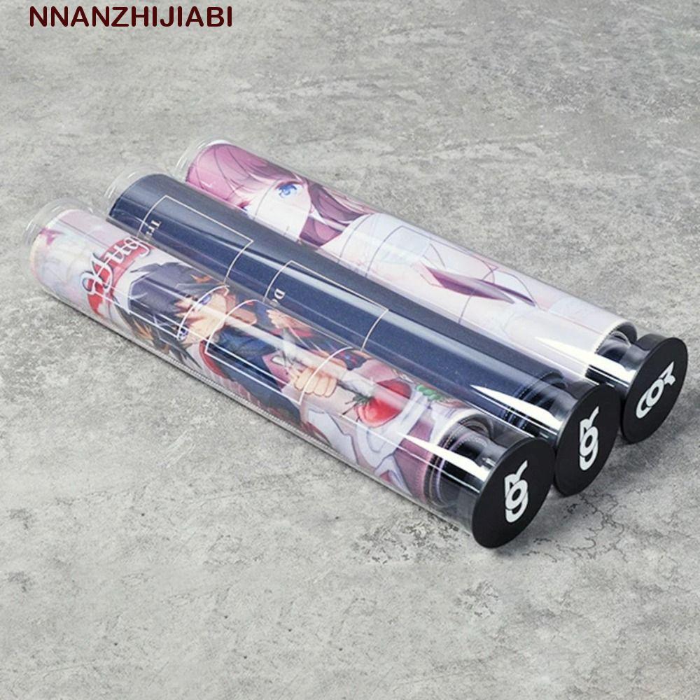 NANZHIJIABI เกม Pad Canister,โปร่งใสTelescopic Gaming Mat Storge Tube,กล่องเก็บน้ําหนักเบากระบอกผู้ถือบัตรGameMat Protecter Playmat