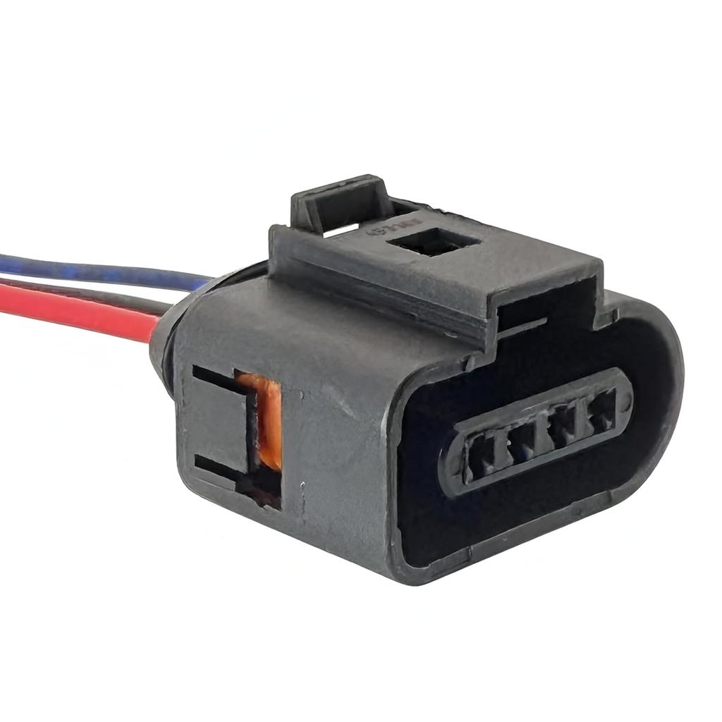ขั้วต่อเซ็นเซอร์ความดันเบรค Pigtail, OE 1J0973704 / 1J0 973 704 เข้ากันได้กับ Audi & Volkswagen (R8,