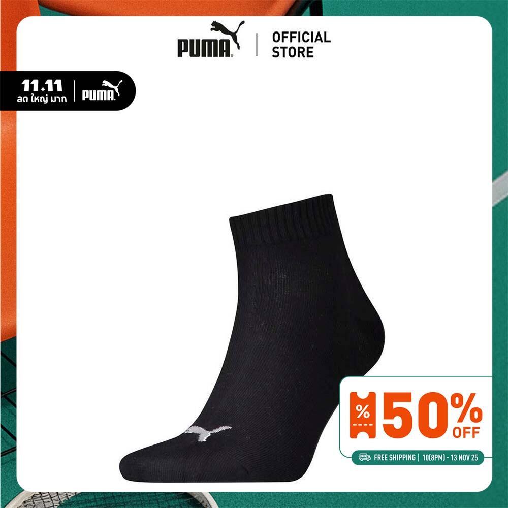 Licence VARIOUS - ถุงเท้า Quarter 1 แพ็ค ยูนิเซ็กส์ สีดำ  93570102