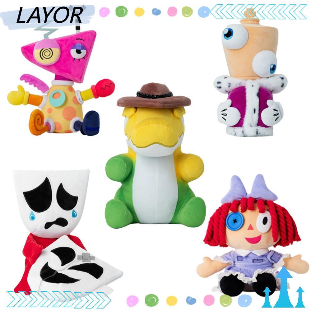 LAYOR Digital Circus Plush Doll, Amazing Digital Circus Circus Circus 2 Gangle Plushie ตุ๊กตาของเล่น