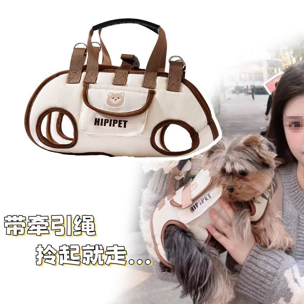 ส่วนลดกิจกรรม Pet Pet Cat Small Four-Purpose Handbag One-Shoulder Take-Out Dog Cartoon Out
