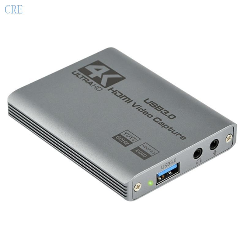 CRE USB 3 0 ถึง HDTV Cable Adapter Converters Video Capture Card Adapter สาย PC สําหรับวิดีโอเกมบันท