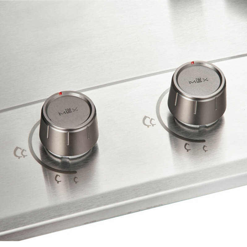 MEX - เตาแก๊สฐานสเตนเลส สตีล คุณภาพสูง รุ่น MX472M