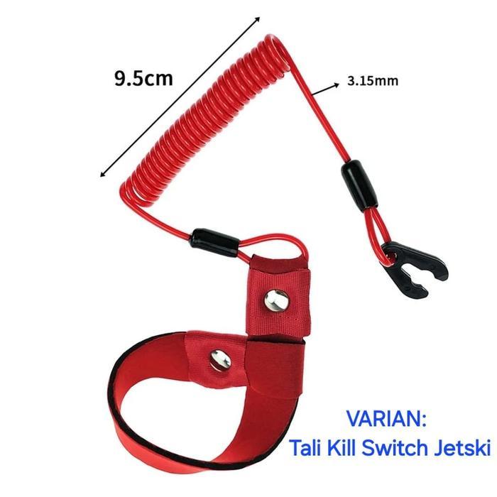 MESIN Kill Switch Cord / Lanyard for On / Off Speedboat หรือ Jetski Ship เครื่องยนต์นอก - ที่ขายดีที