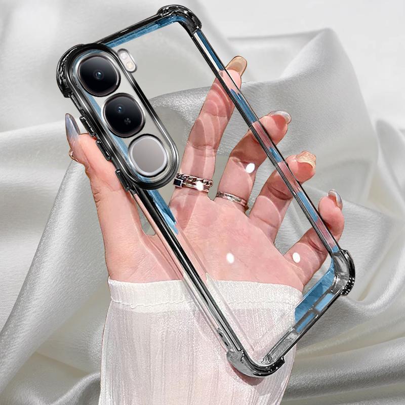 สําหรับ Vivo Y21D 4G กรณีกันกระแทก Electroplated TPU เคสโทรศัพท์สําหรับ Vivo Y21d Y 21d V2520 ฝาครอบ