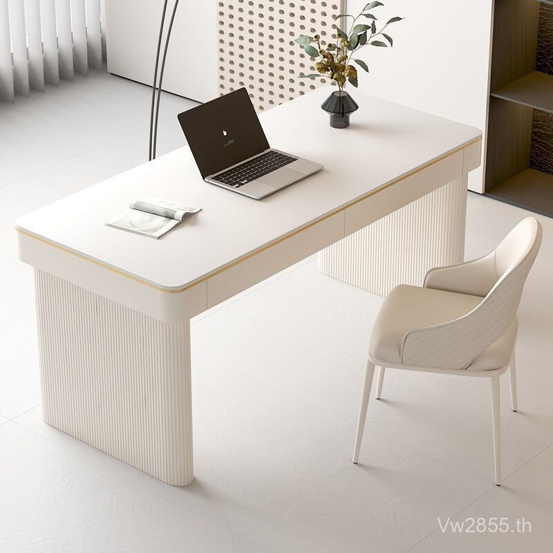 โต๊ะเขียนหนังสือสํานักงานกระดานชนวนโต๊ะห้องนอนพาร์ทเมนท์ขนาดเล็กนักเรียนสังเกตการณ์นอร์ดิกเหล็กแสงหร