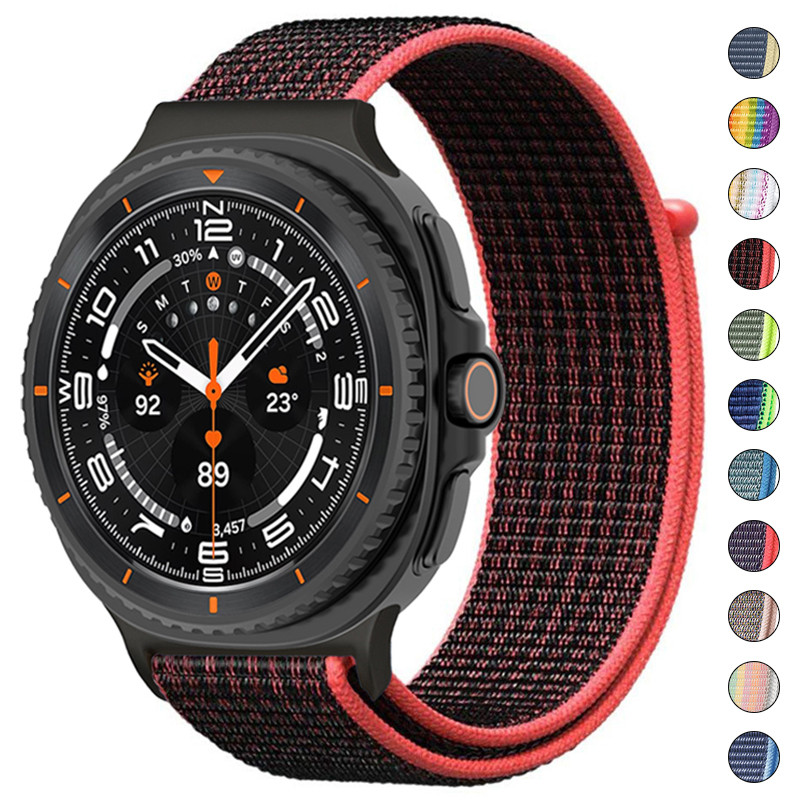 สายรัดไนลอนแบบสปอร์ตสําหรับ Samsung Galaxy Watch 8Classic smartwatch อุปกรณ์เสริมสายรัดข้อมือ correa สําหรับ Galaxy Watch 8 4 44 มม.