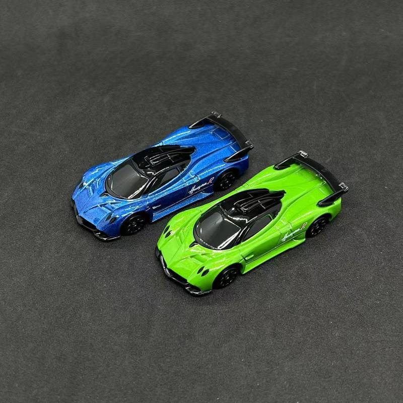 1/64 Pa Garney Huayra R Alloy Car Toy Car Model Gift Small Scale Pocket Car Model hL8P