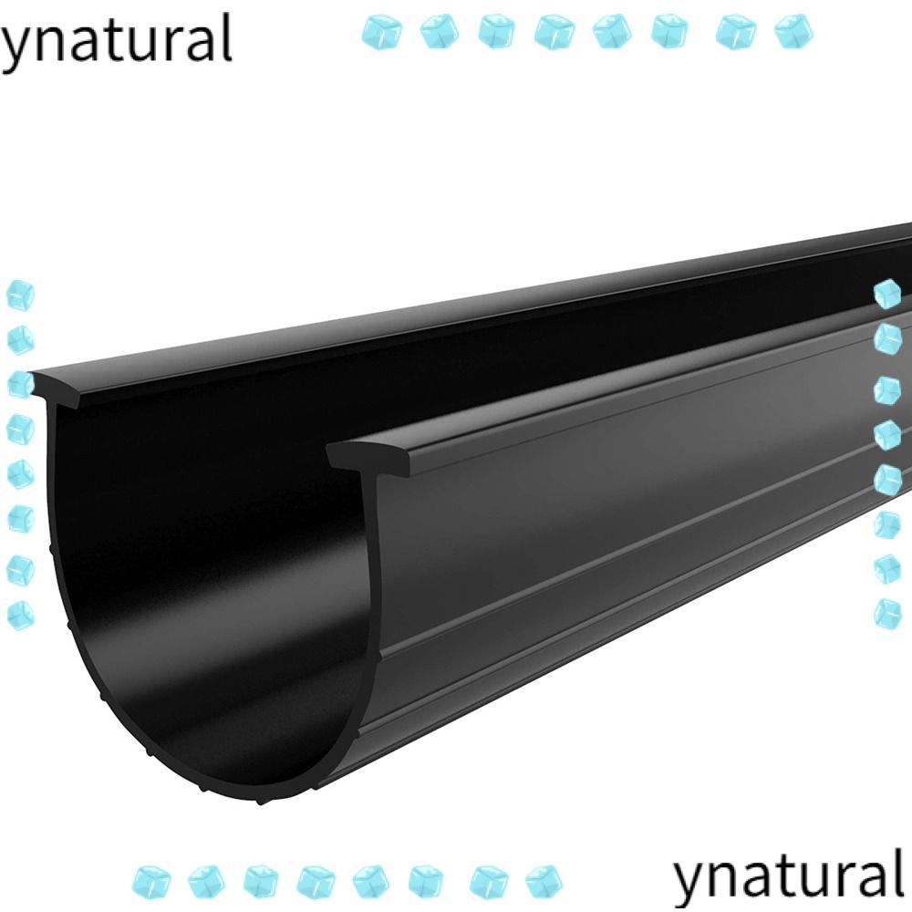 YNATURAL T Ends แถบปิดผนึก, U-Shape Non-deforming Garage Door Bottom Seal, ยางทนทาน 1/3/5m Wear Resi