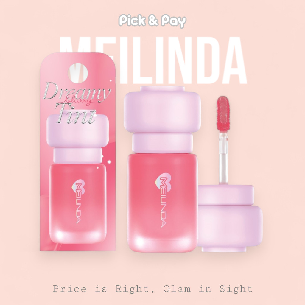 Meilinda Dreamy Blurry Tint เมลินดา ดรีมมี่ เบลอรี่ ลิปทินท์ เติมความชุ่มชื้น (MC2084)