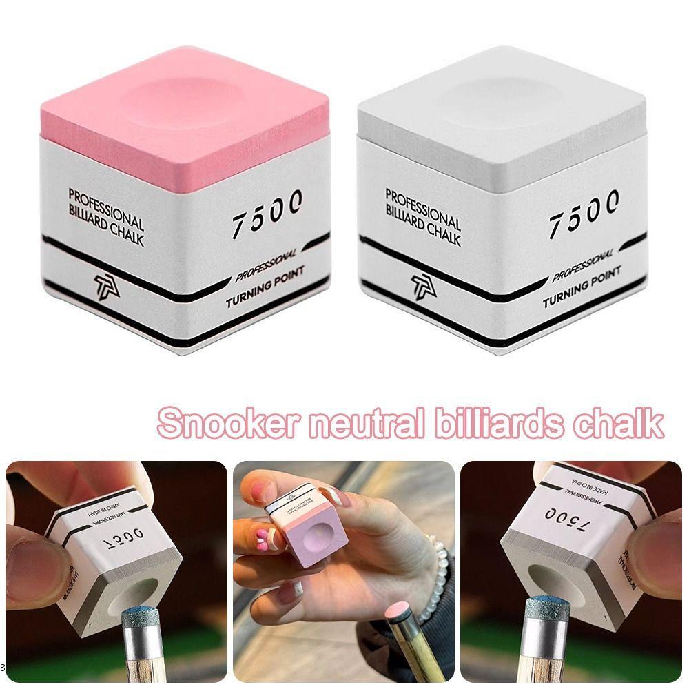 มาสเมโตะ ทีพี7500 ชอล์กบิลเลียด สีชมพู/เทา ผงละเอียด สำหรับสนุ๊กเกอร์และบิลเลียด