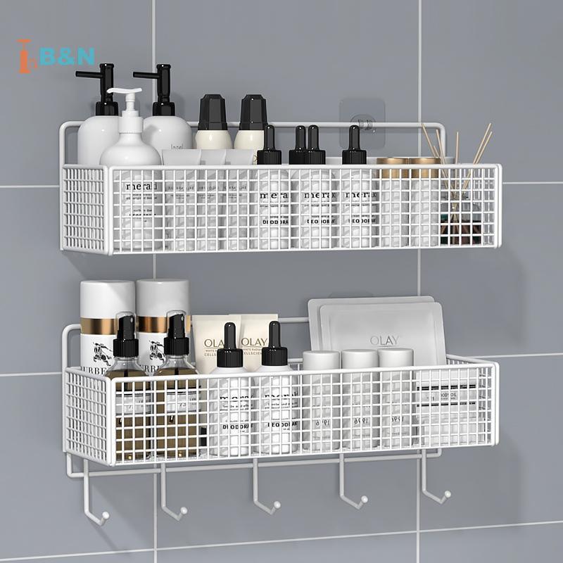 XeR ห้องนั่งเล่นห้องนอนชั้นเก็บของในครัวชั้นเก็บของติดผนังห้องน้ํา ( ไม่ต้องเจาะ) TH