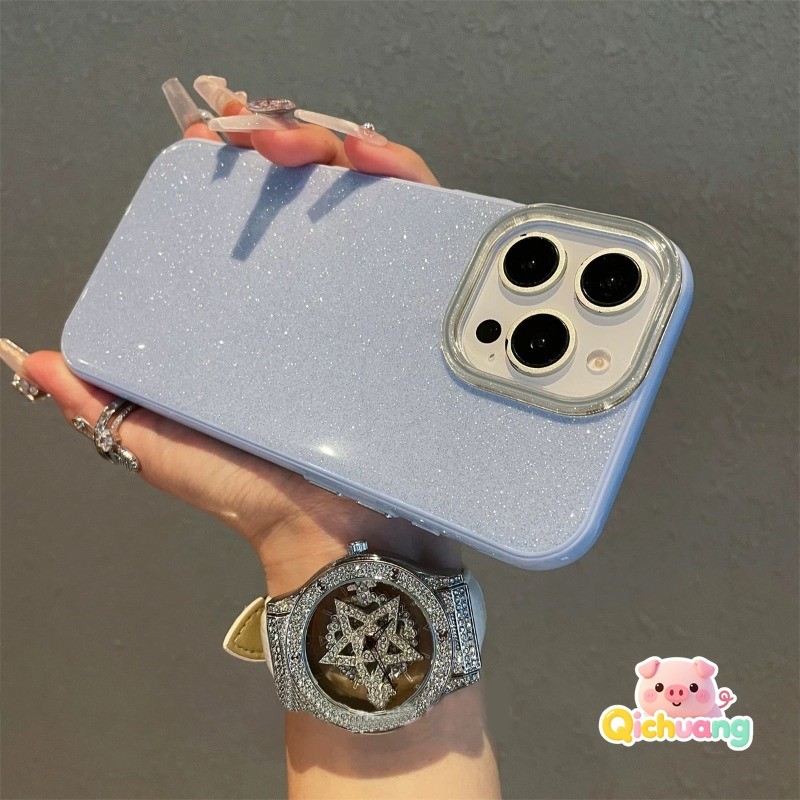 สําหรับ Xiaomi 17 Pro Max 15T 15 14T 13T Mi 11 11X 11i HyperCharge 10T Lite 10i เคสโทรศัพท์เงาGlitter Glamorousสไตล์หลายสีอินเทรนด์Elegant IMD Hardปลอกกรณีฝาครอบ