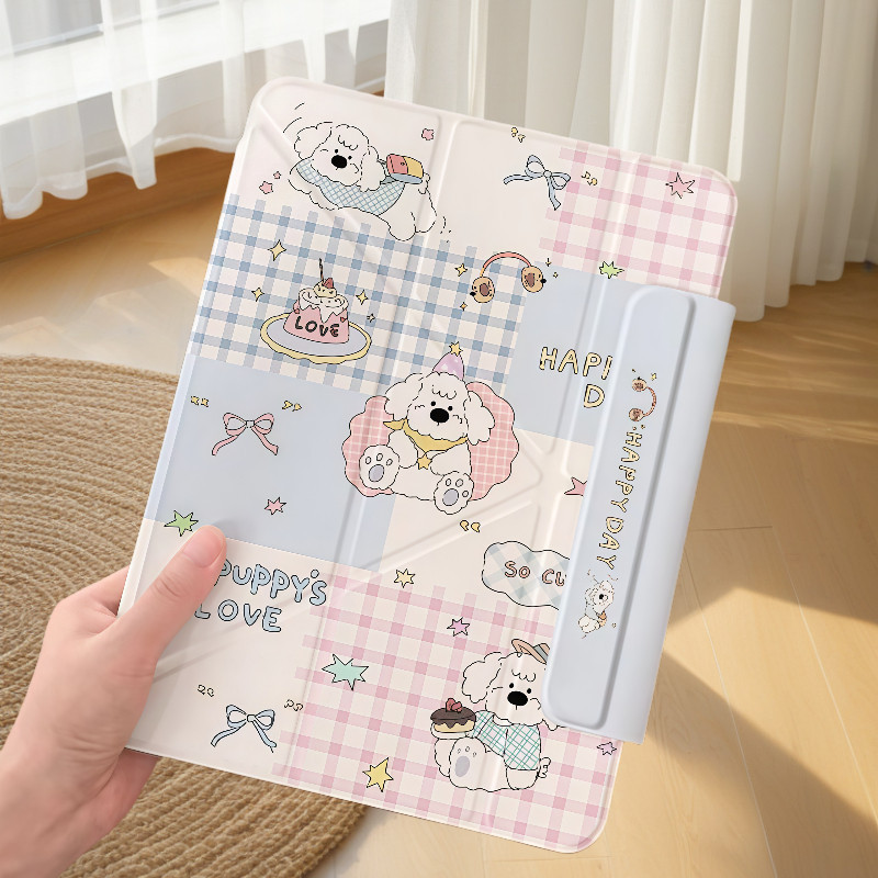 iPad แบบพับได้รูปตัว Y แม่เหล็กสำหรับ Gen11 A16 Air7 Air4/5 ​​10.9 Air6 Pro11 Gen10Gen7/8/9 10.2caseเคสไอแพดสวยๆ - รูปที่ 6