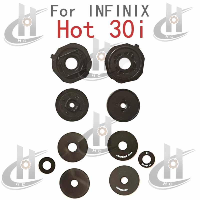 กล้องด้านหลังแหวนเลนส์ฝาครอบกระจกพร้อมกรอบสําหรับ infinix Hot 30i X669 X669C อะไหล่
