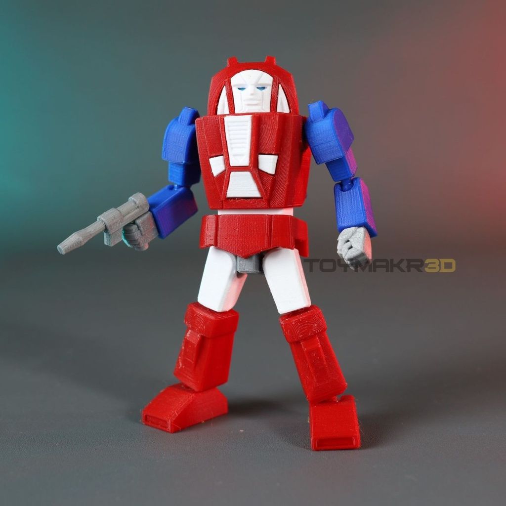 3D การพิมพ์ Transformers Gearbox Assembly Figure Mecha Model Action Figure20251115