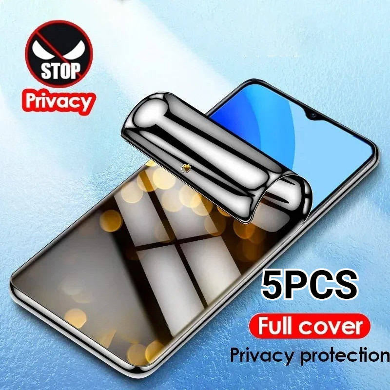 5PCS HD Soft Hydrogel ฟิล์มสําหรับ BLU S91 F92e F91 C7X C7 Bold N3 N2 N1 Pro Anti Spy ความเป็นส่วนตั