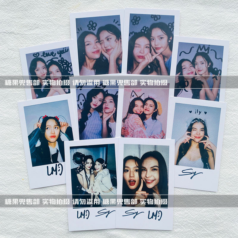 LMSY Photocard Polaroid Lookmee Thailand Cp Blueberry Mountain Love Trick การ์ดลายเซ็น