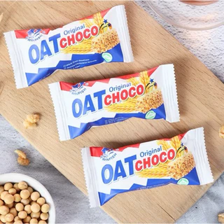 พร้อมส่งที่ไทย ขนมข้าวโอ้ต ข้าวโอ๊ตอัดแท่ง 400กรัม OAT CHOCO ขนมข้าวโอ้ต ธัญพืชอัดแท่ง เหมาะสำหรับคนรักสุขภาพ