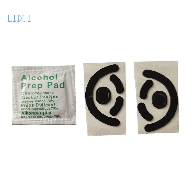 LIDU1 เท้าเมาส์ขอบโค้ง Mouse Skates Mouse Glides Pad สําหรับ M650L M750L