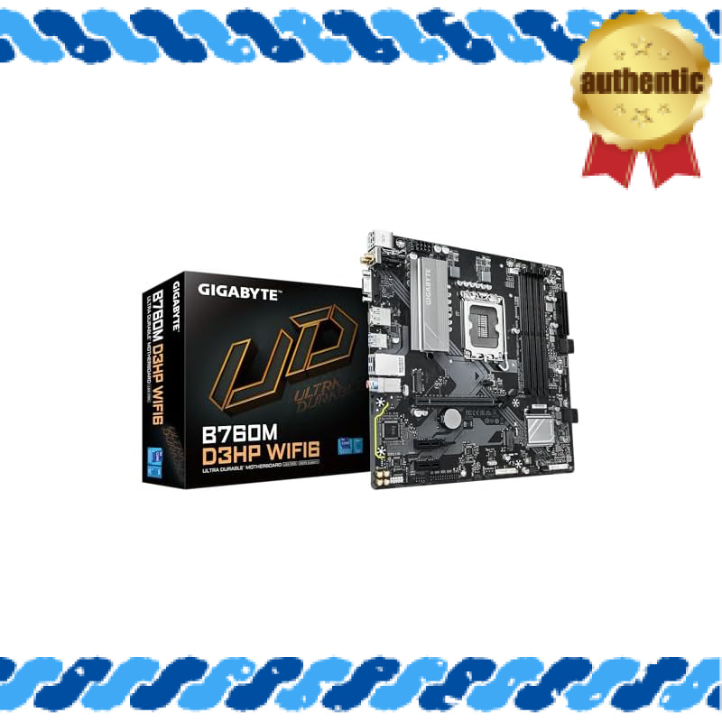 【Amazon.co.jp Limited Edition】GIGABYTE B760M D3HP WIFI6 Micro-ATX Motherboard MB6697