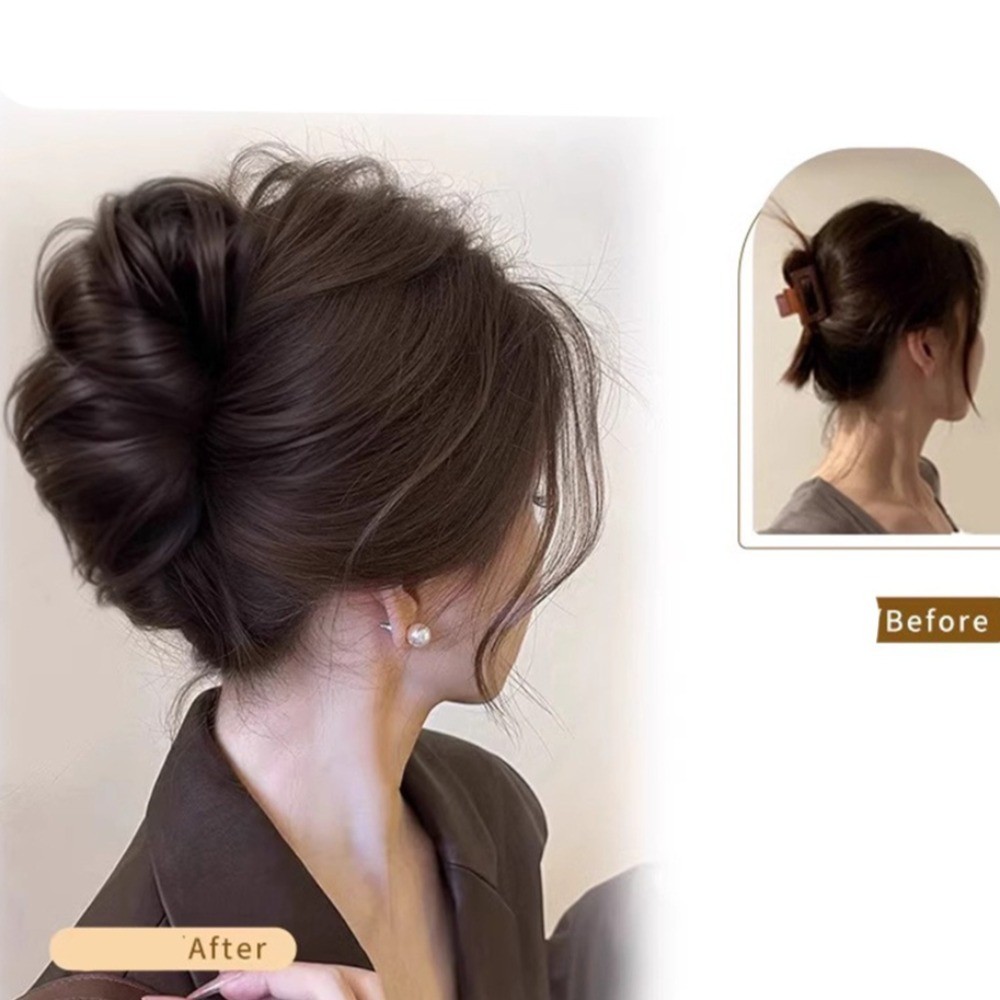 วิกผมปุยบุญบอลสำหรับผู้หญิง ออกแบบเหมือนเจ้าหญิง ใช้งานได้หลายโอกาส - รูปที่ 4