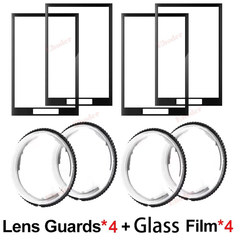 8in1 สําหรับ Insta360 X4Air X5 X4 X3 เลนส์กล้อง PC Guard พร้อมป้องกันหน้าจอ Anti-Scratch ฟิล์มแก้วสําหรับ Insta360X4Air X4 Air Anti-Scratch ป้องกันกีฬากล้องอุปกรณ์เสริม thumbnail 5