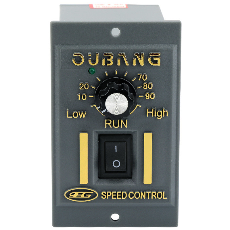 Thaihometools-TH เครื่องควบคุมความเร็วมอเตอร์ AC Control Switch Regulator 1 แถว 6 Pin CW CCW Rotatio