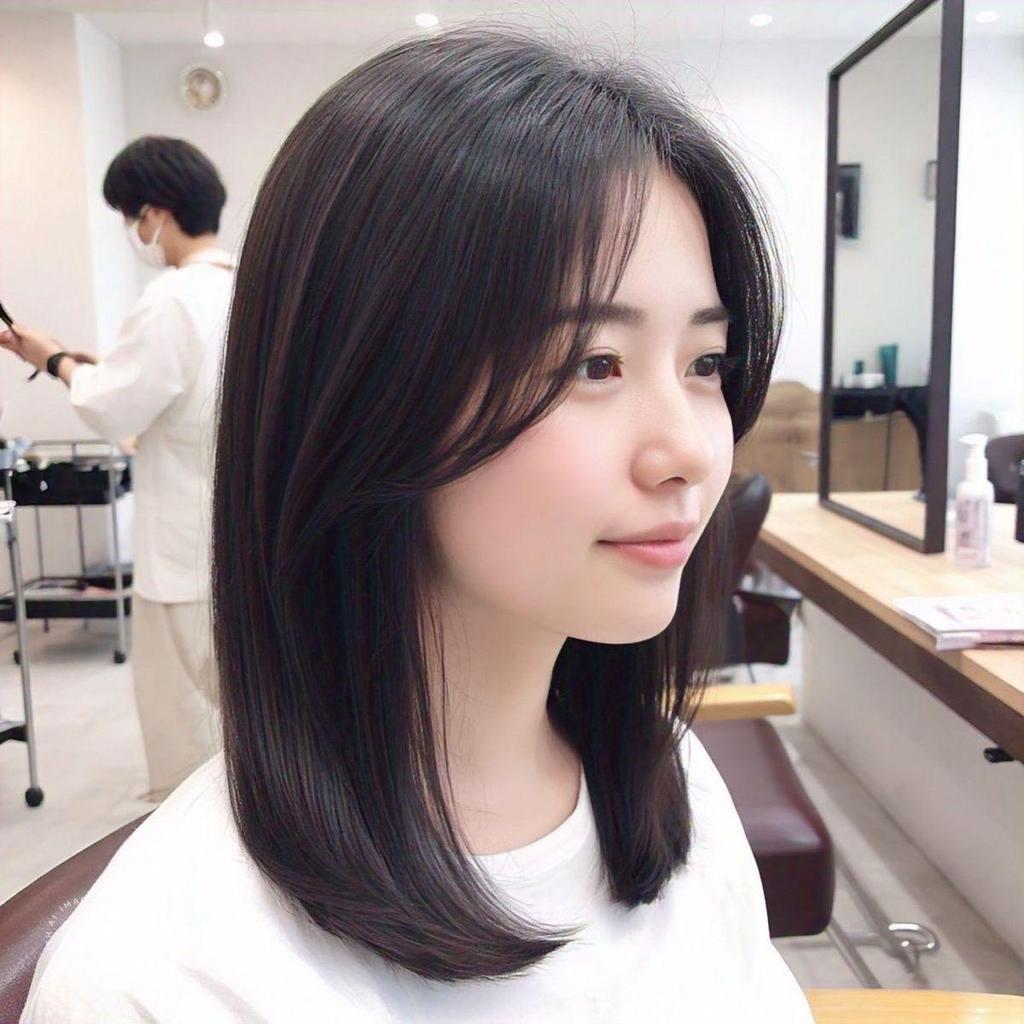 WIGNAKA วิกผมกึ่งทอมือตัวU จิ๊ดริด สีน้ำตาลเข้ม ร้านวิกนะคะ ความยาว 42 เซนติเมตร WU9927-YR06 - รูปที่ 2