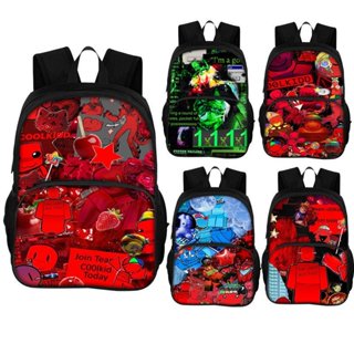 Roblox Forsaken Game Kids' Backpack จากวัสดุโพลีเอสเตอร์ที่เ…