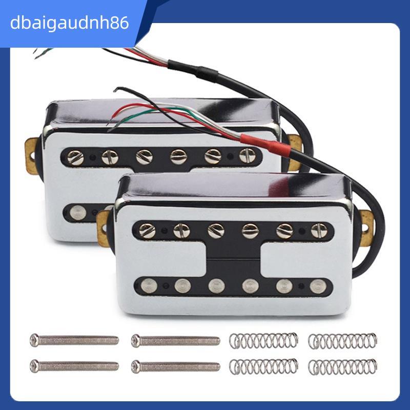 READY STOCK2 ชิ้น Humbucker รถกระบะสําหรับกีตาร์ไฟฟ้า FT สไตล์กีตาร์คอและสะพานกีตาร์ไฟฟ้ารถกระบะ