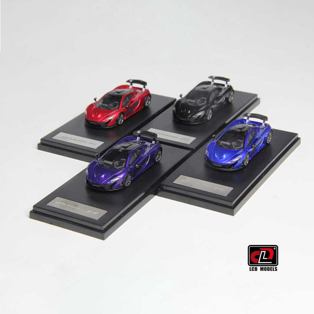 [โมเดลรถ] [คลังสินค้าพร้อมอย่างชาญฉลาด] LCD 1: 64 McLaren P1 McLaren P1 โมเดลรถโลหะผสม