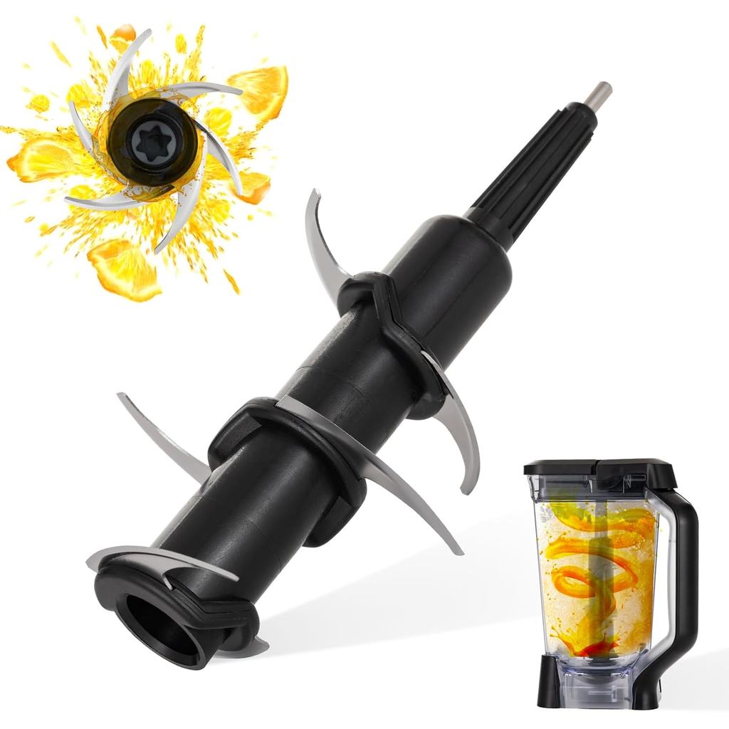 เครื่องปั่น 6 ใบมีดอะไหล่สําหรับ Ninja 72 OZ เหยือก,เครื่องปั่นอุปกรณ์เสริมใช้งานร่วมกับห้องครัวระบบ