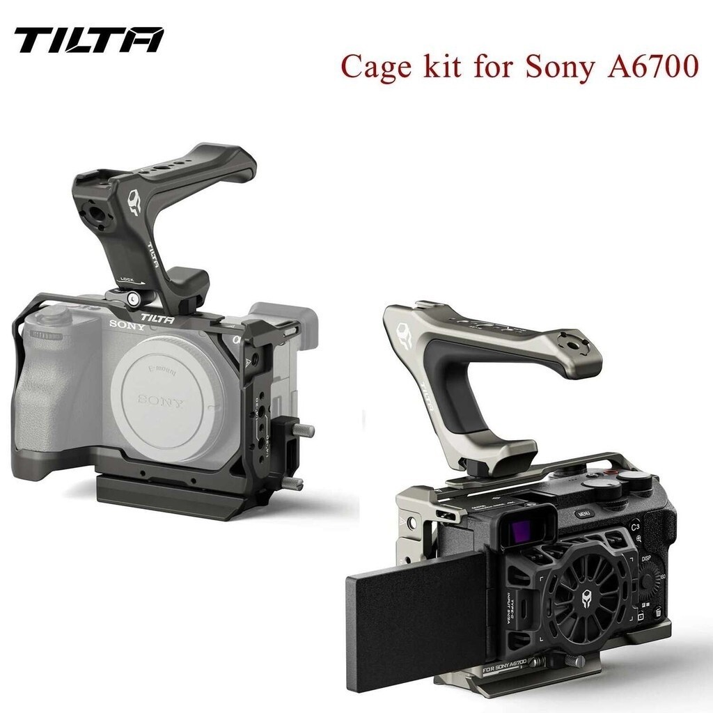 Promotion TILTA Cage for Sony A6700 Camera cage Lightweight Kit For Dsrl Camera Cooling System TAT54