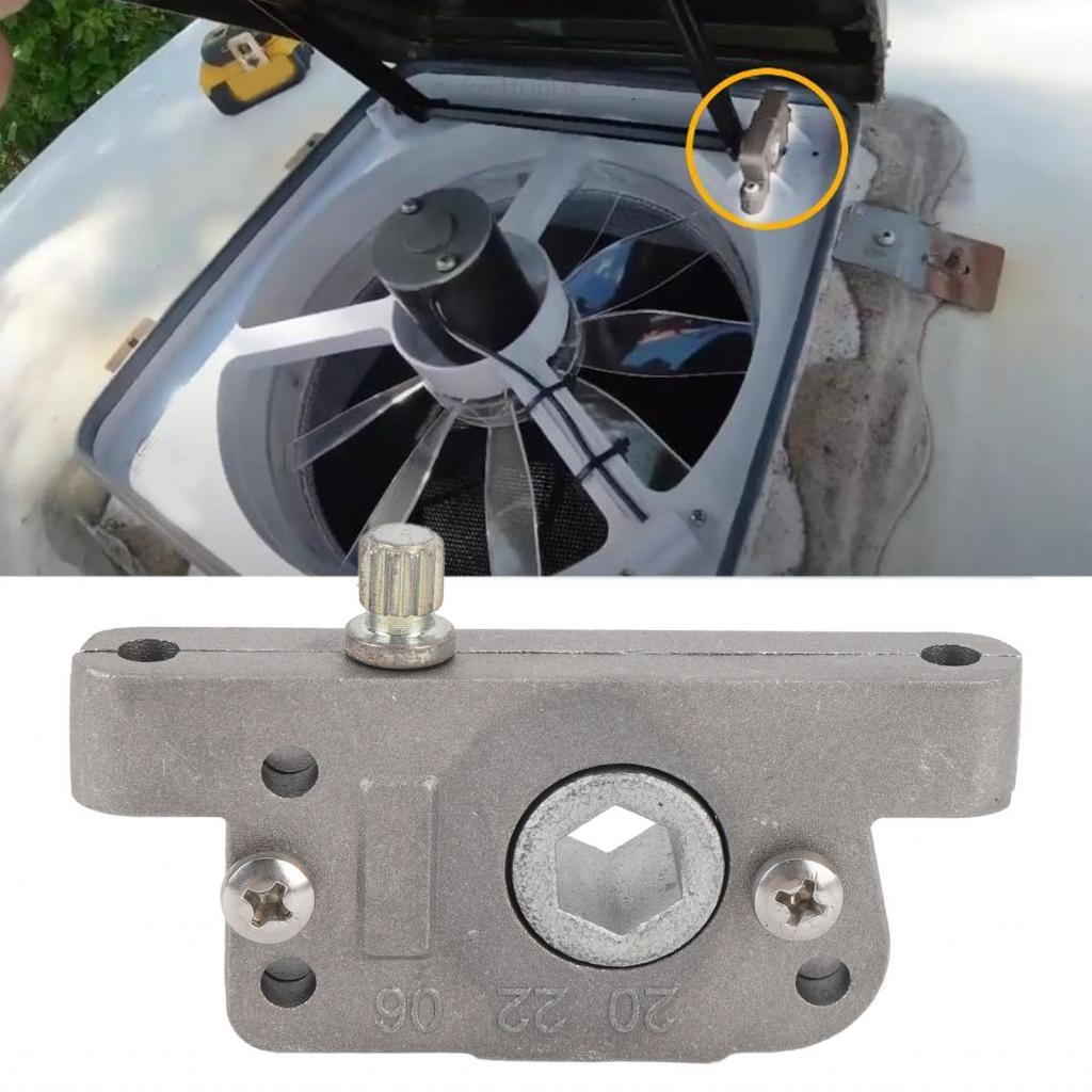RV หลังคา Vent ฝาปิด Lift Operator สภาพอากาศ 10A20281K อัตโนมัติอุปกรณ์ระบายอากาศการก่อสร้างที่ทนทาน